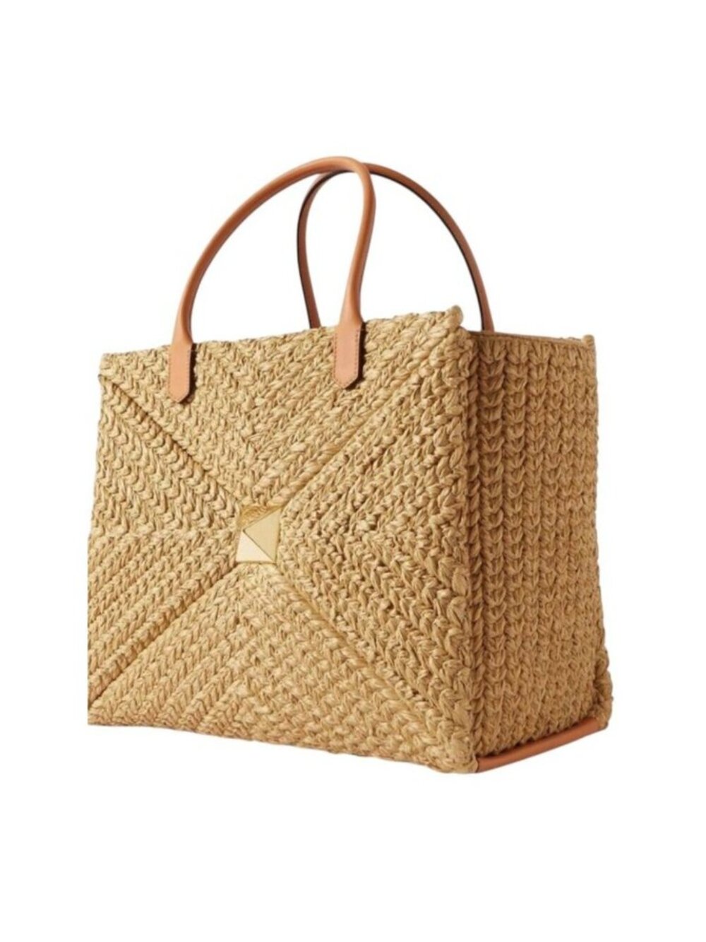 Valentino Garavani beige glitter one stud Valentino Garavani handbag